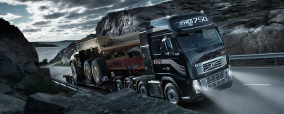 VOLVO VS 75O tonnes- believe it or not volvo fh16