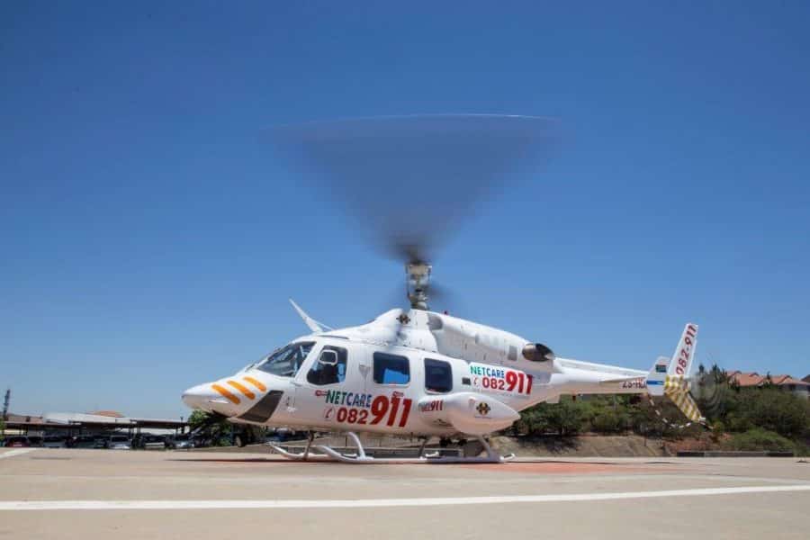 N3 crash was caused by high speed chase between police and suspects Netcare 911 heli