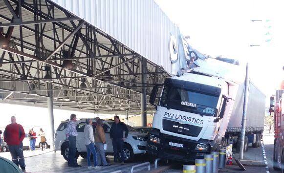 Hijacked truck recovered and arrest made in Rustenburg truck11