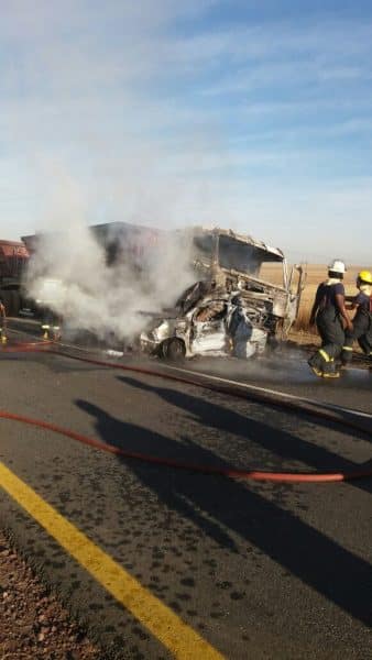 Two killed in collision with coal truck mpumalanga