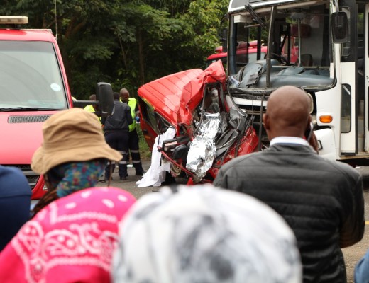 WATCH: Terrifying dash cam footage of fatal KZN taxi crash Taxi Crash Dlangezwa 2 Kyle Cowan