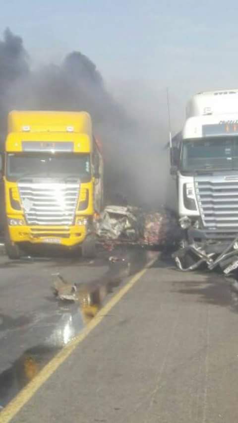 WATCH: Trucks Burn After Multi-Vehicle Crash On N3 Near Petro Port FB IMG 1503419741173