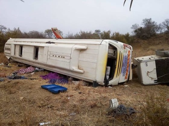 Fatal Limpopo bus crash driver arrested while trying to flee for Zim intercape bus acci