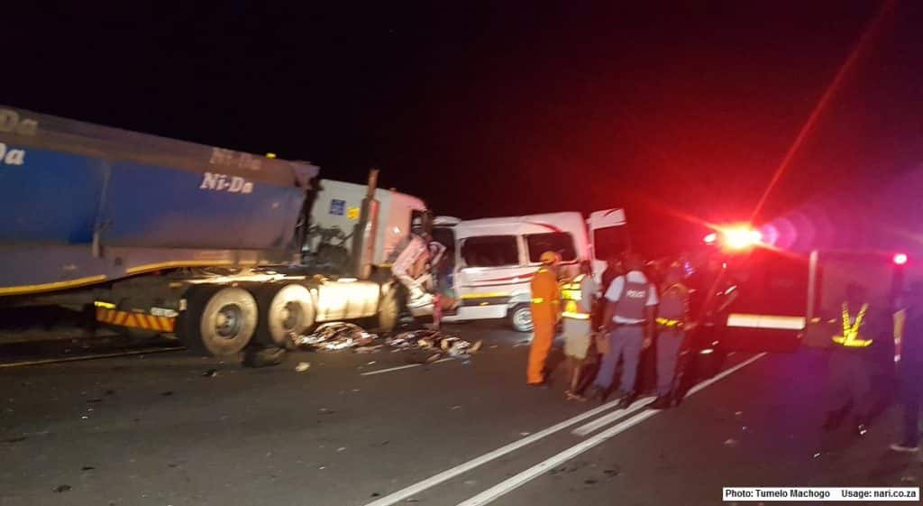 14 Killed, multiple injured in N4 four vehicle crash, Mpumalanga