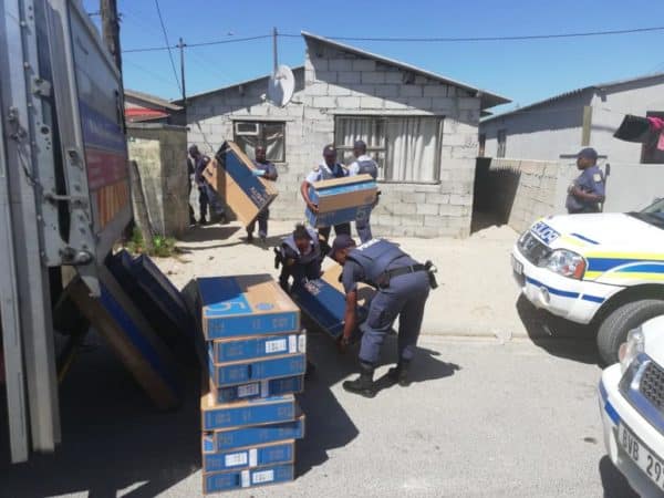 50 TVs stolen from hijacked truck recovered