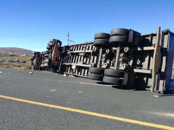 Three killed in chain of accidents involving a bus and two trucks IMG 20190428 WA0172
