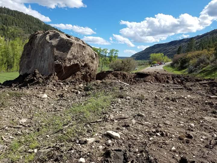 boulder blocks highway
