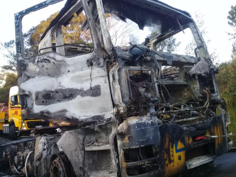 Manline tanker driver shot, truck torched near Pietermaritzburg IMG 20190531 WA0011