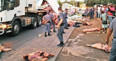 Hazyview meat truck looted