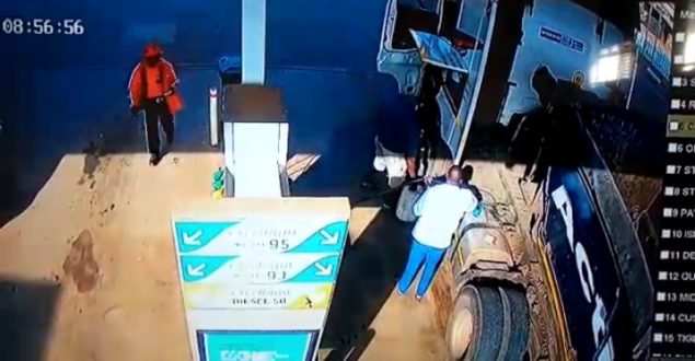 Watch: Truck driver and pump attendant caught red-handed stealing diesel 20200425 161528 e1587824324512