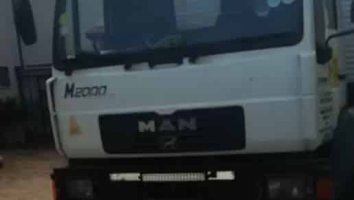 hijacked truck sanitisers