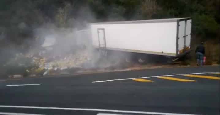Watch: Another serious truck crash on scene of deadly KZN crash 20200607 191605
