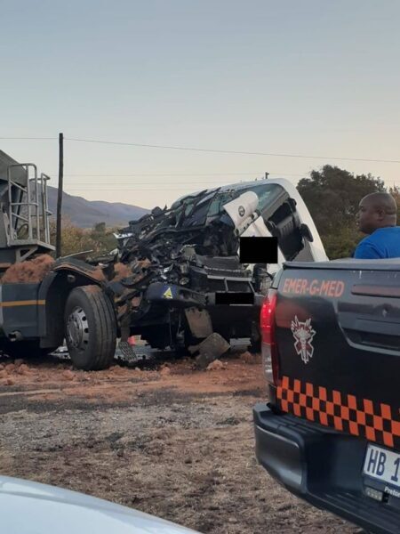 Truck driver injured in serious collision on N4 n4 truck acci