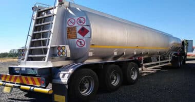 south african trucker steal diesel in zim