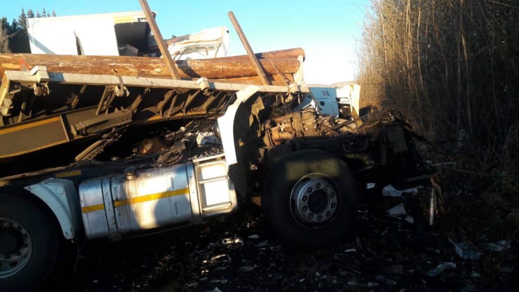 R540 truck crash Lydenburg