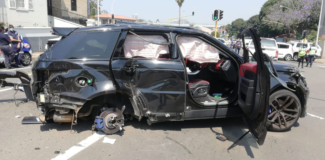 Watch: Pedestrian killed in Durban three-car collision IMG 20200925 WA0008