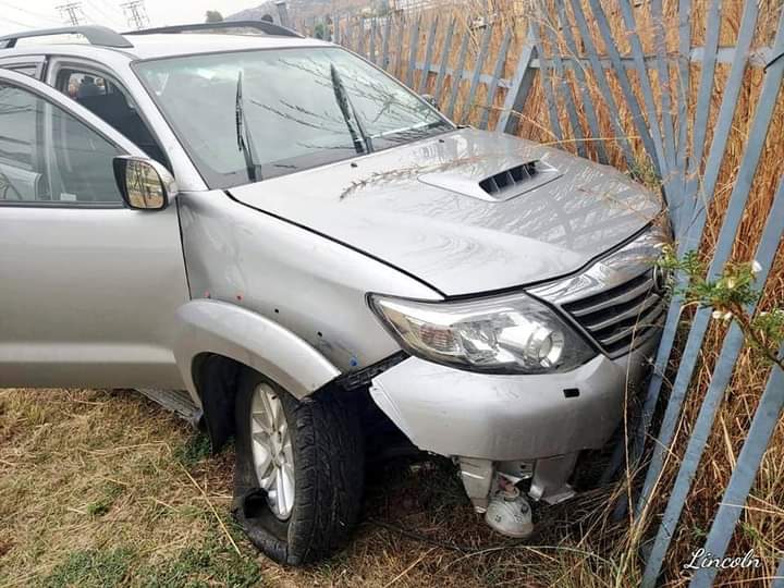 Watch: Fleeing hijacker crashes SUV, gets arrested on the N12 FB IMG 1602137395135