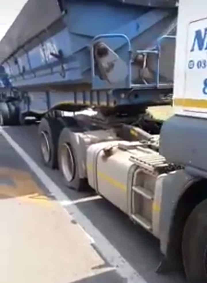 N3 Montrose truck accident