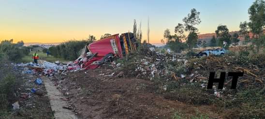 Watch: N3 north closed between Jacobs road and R23 following fatal crash IMG 20210412 WA0066