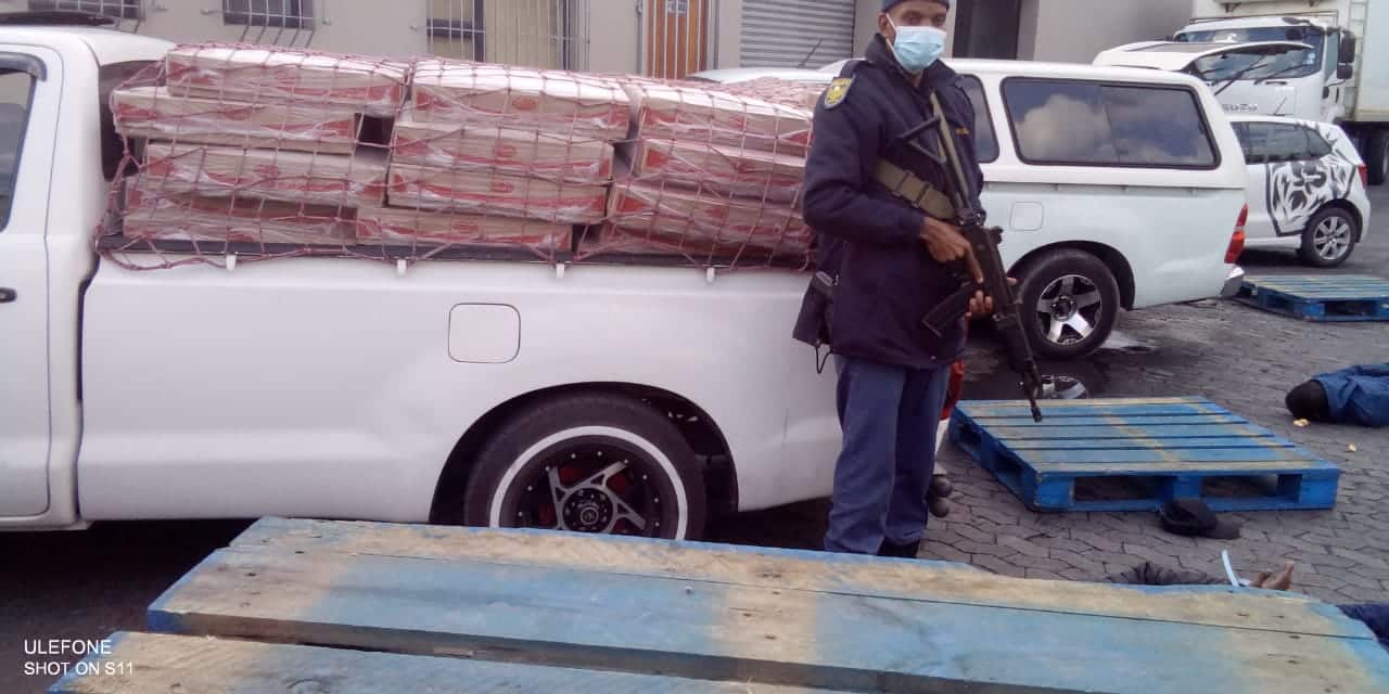 Pics: 19 suspects arrested as hijacked truck is found in Bellville WC2