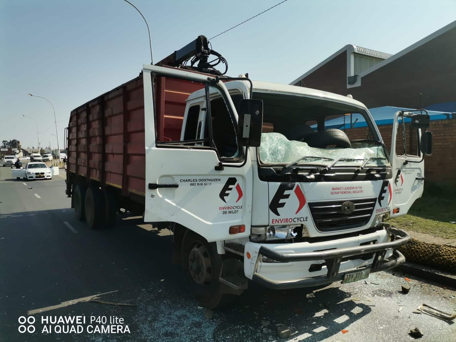 Truck driver injured numsa strike