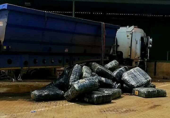 Zimbabwean truck driver arrested smuggling counterfeit shoes