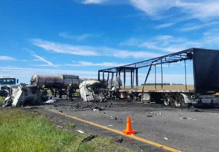 Trucker Burns to Death Another Seriously Injured in N1 Koppies Crash
