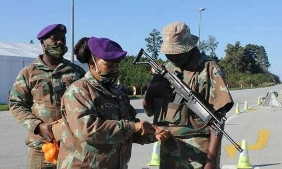 SANDF soldiers deployed on toll roads