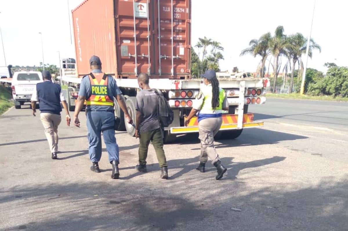 Foreign drivers arrested