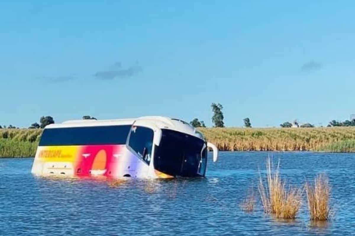 Intercape Bus Trapped in Flash Floods After Driver Ignores Road Closure Signs on R30