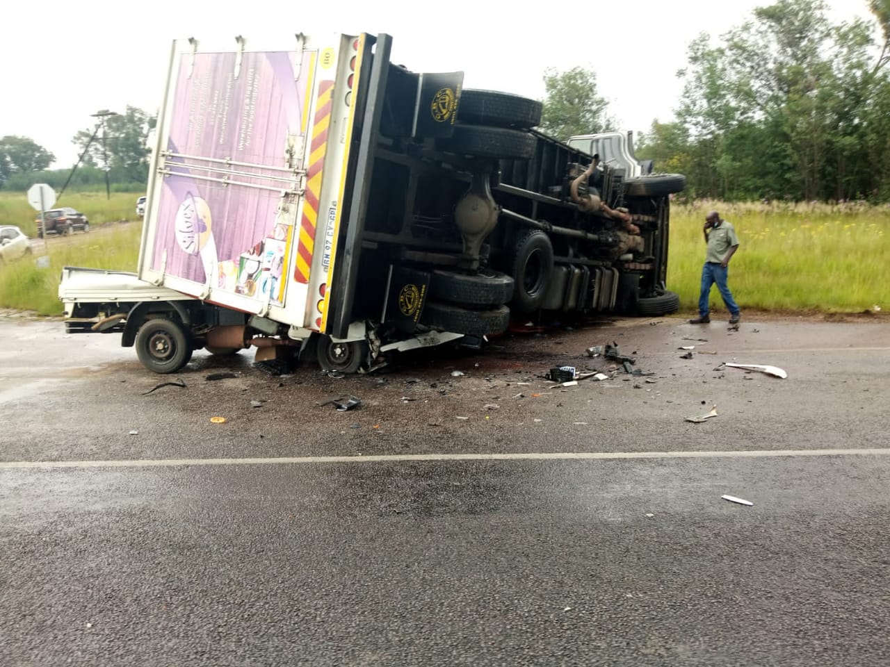 Driver Killed in Pretoria Two Truck Crash