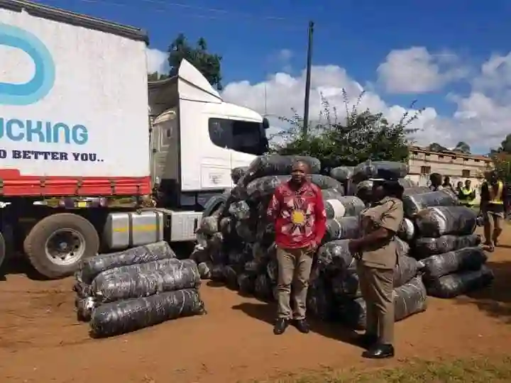 South African truck driver locked up in Malawi after being found with 112 bags of dagga