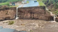 Road washed away kznfloods