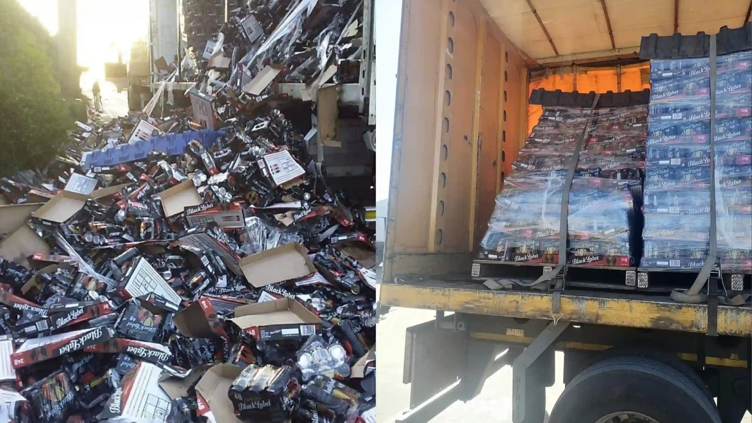 Overturned beer truck in Pietermaritzburg makes news for not being looted