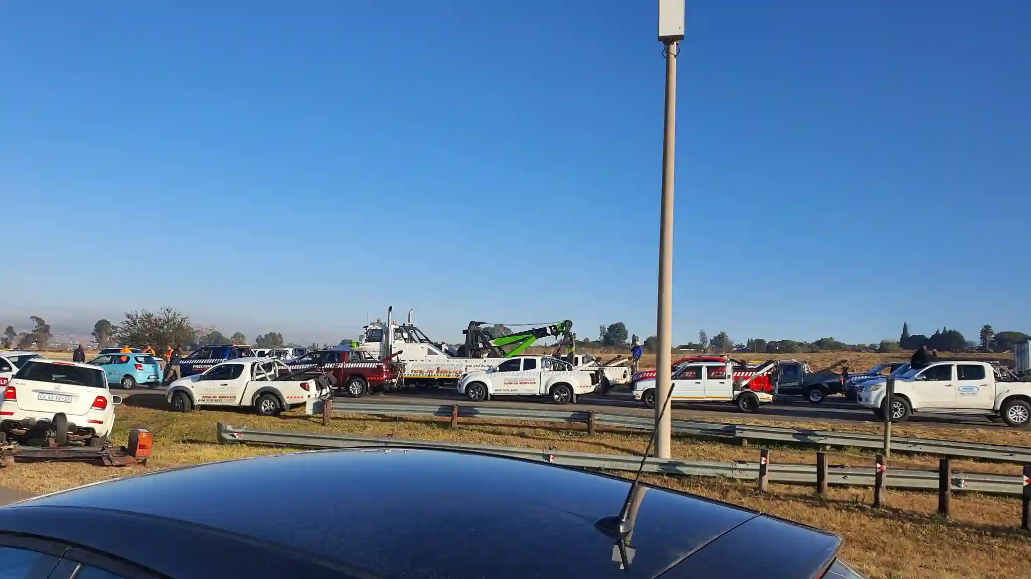 Tow truck protest causes major traffic delays around Gauteng