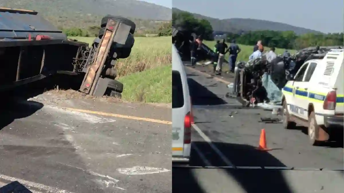 truck crash pongola n2
