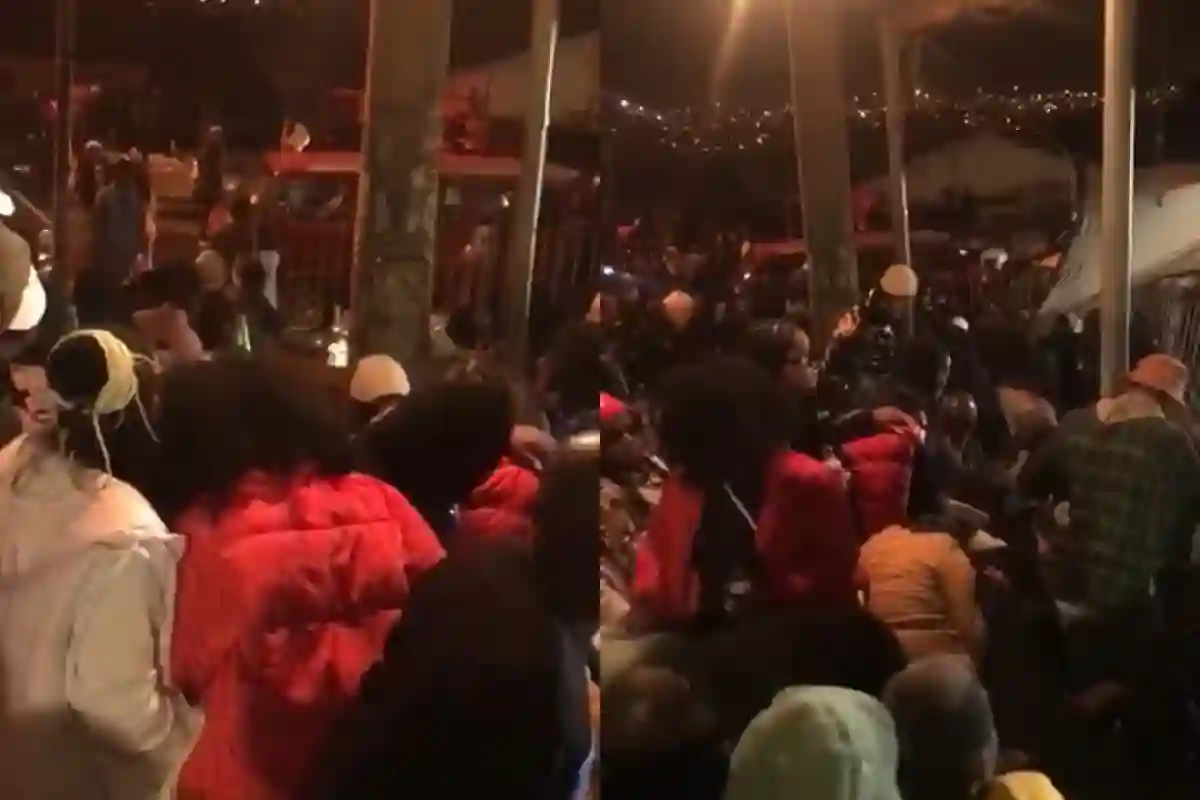 Tavern Shootings: Video emerges of revellers scrambling for cover as gunmen open fire