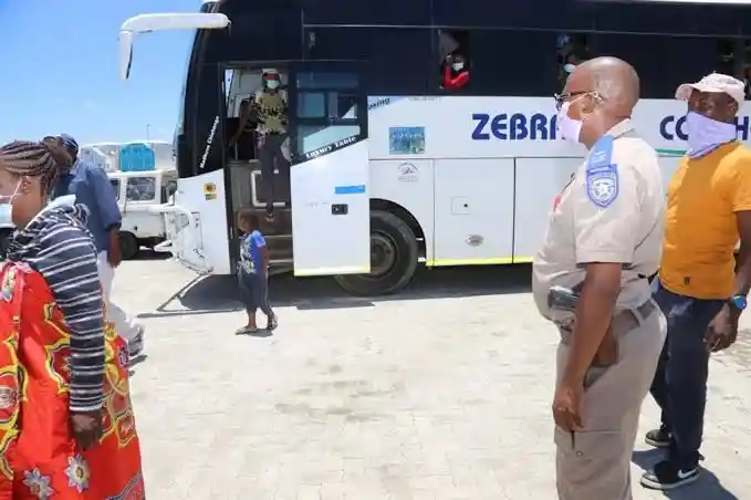 Illegal crossborder bus ranks joburg