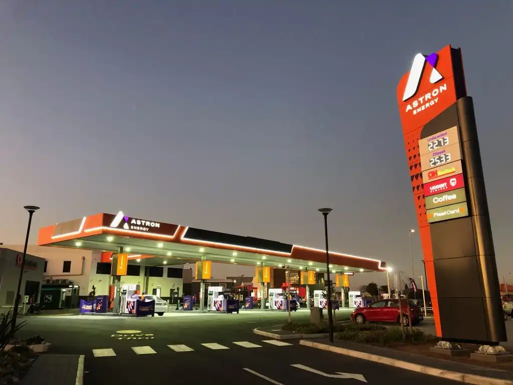 Astron Energy unveils new look petrol stations saying goodbye to Caltex