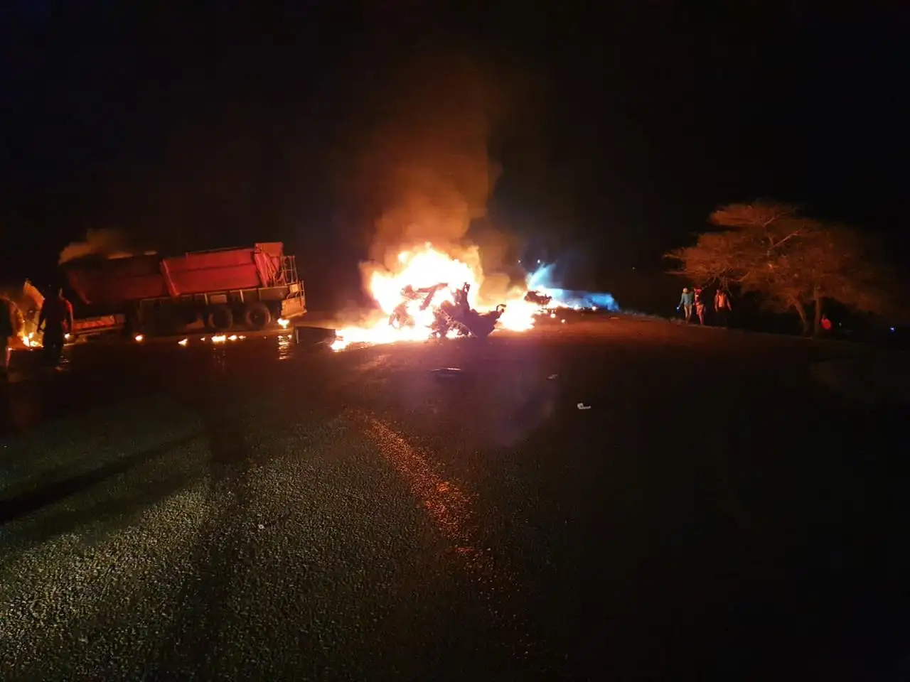 Dashcam: One person killed in another horrific truck crash on R34/R66