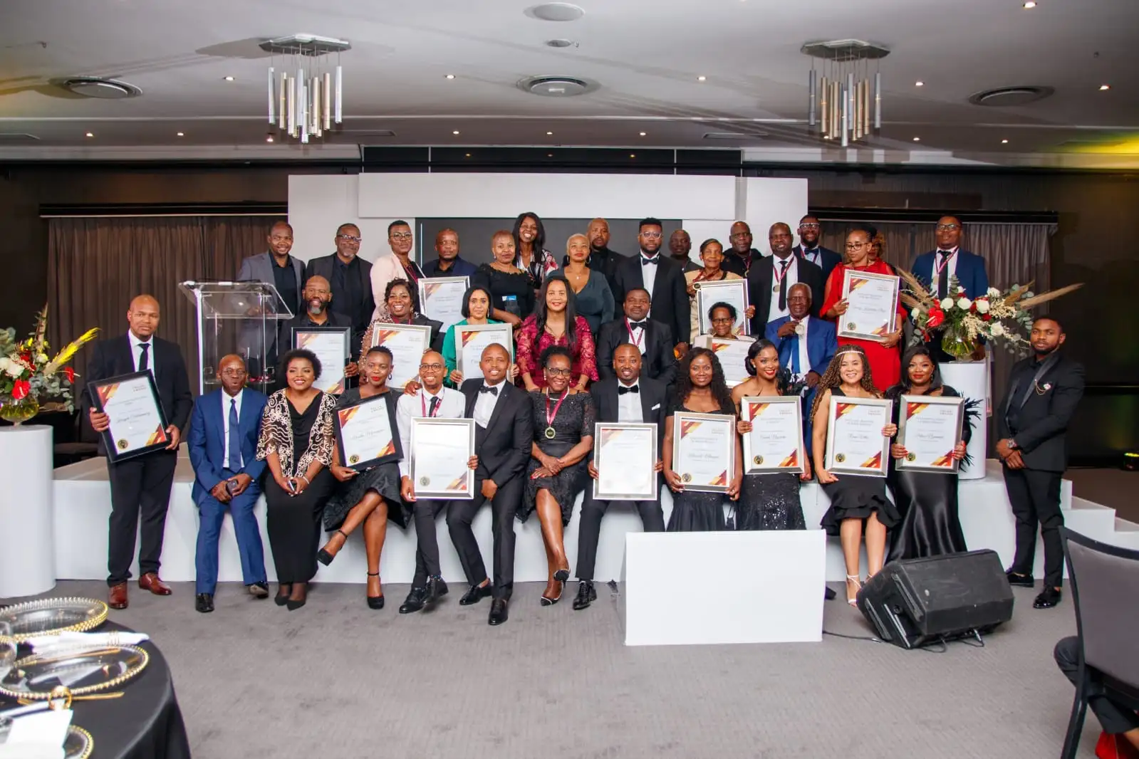 The recipients of the first South African Freight Awards