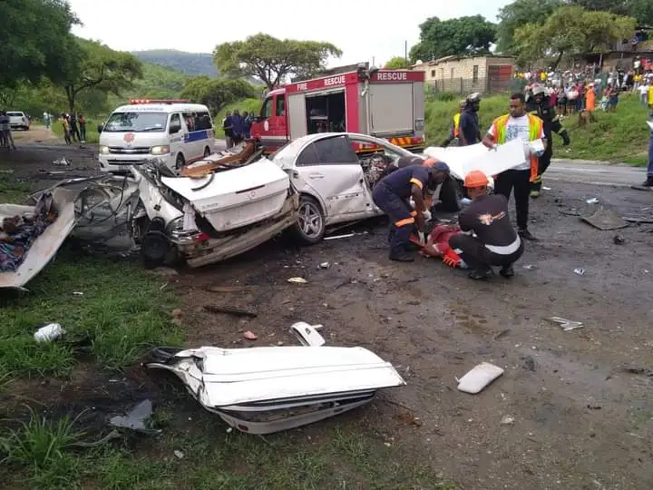 Pics: Six people killed in horrific N4 truck vs car crash IMG 20221106 WA0496