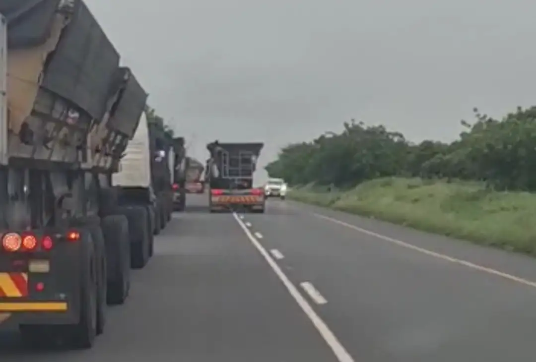 Watch: Driver taken off truck after being filmed driving recklessly on the N2