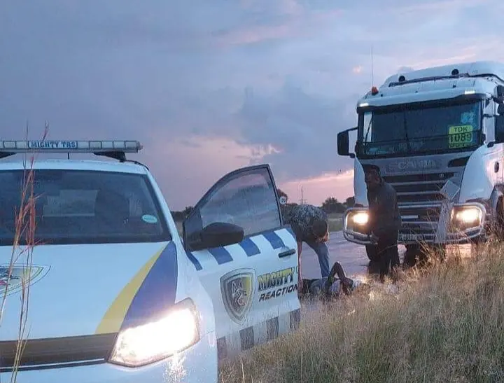 Hijacked truck recovered on the N1 allegedly heading for Zim border