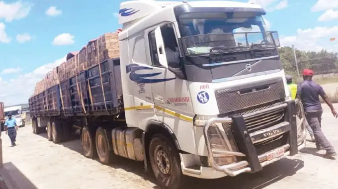 Police in Zimbabwe are looking for a truck driver, Wonder Muswere, who evaded arrest by outpacing customs officials during a 250km chase on the Beitbridge - Masvingo highway