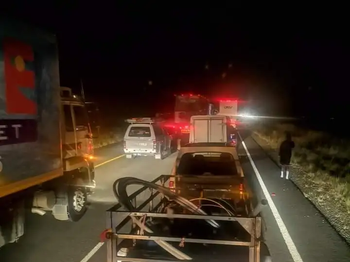 N1 Crash Survivor's Tragedy Turns to Catastrophe as Truck Ploughs into Crash Scene Killing Her