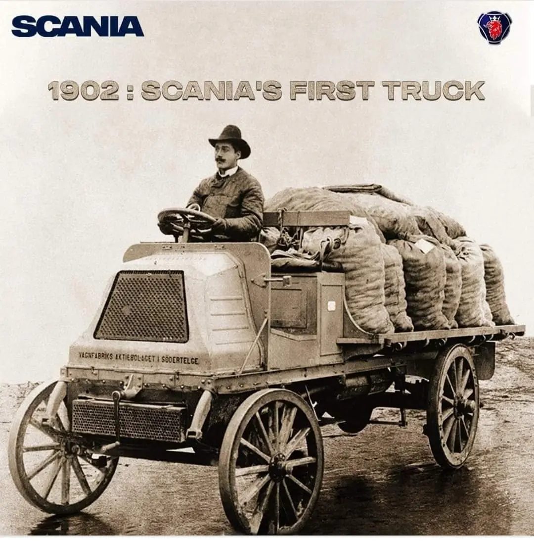 Scania's First Truck: Scania-Vabis 1 - A Blast from the Trucking Past