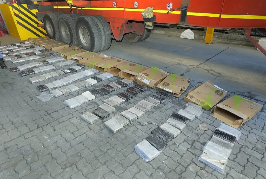 Cape Town police find cocaine worth R84m hidden in a container