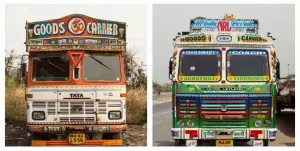In India, trucks are art Ashok and Tata