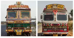 In India, trucks are art Tata trucks